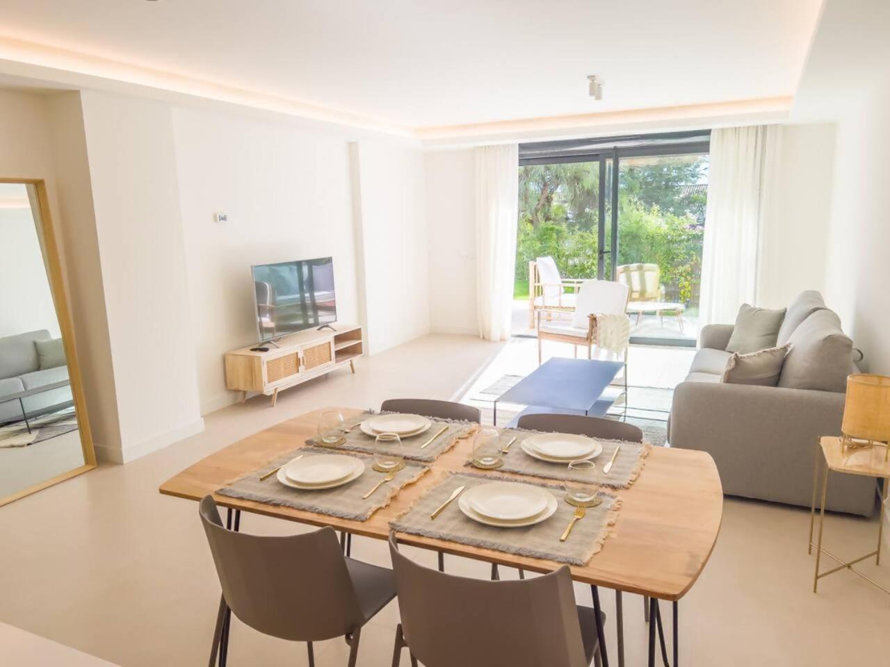 Apartament Bajo Con Jardin En La Milla De Oro Marbella Zewnętrze zdjęcie