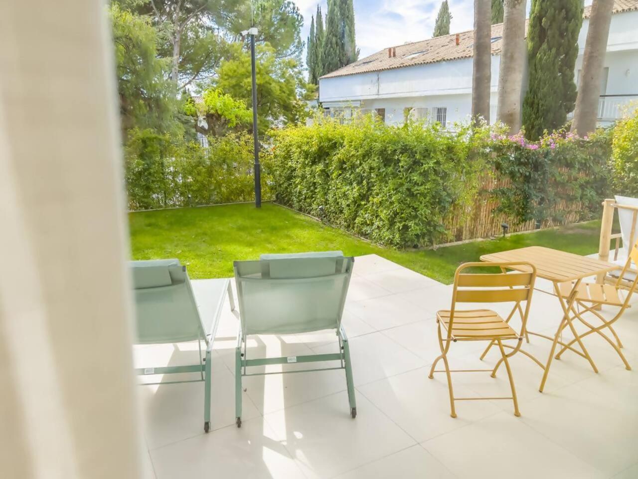 Apartament Bajo Con Jardin En La Milla De Oro Marbella Zewnętrze zdjęcie